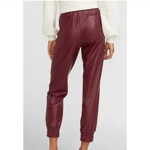 Express Pants Jumpsuits Nwt Express Vegan Faux Leather High